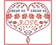 Coeur digoin ROSE