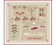 Maison chic en hiver