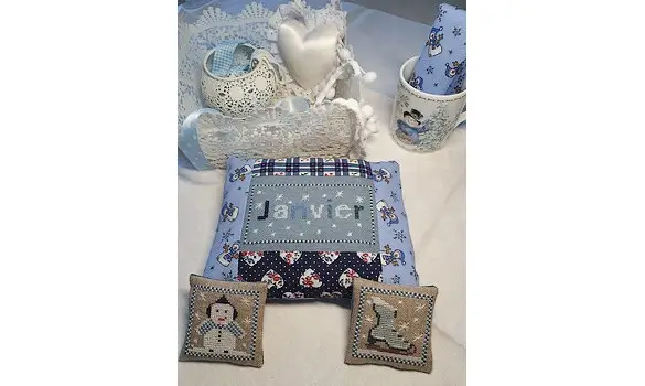 Coussins Janvier, février, mars