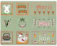 Coussin Avril mai juin