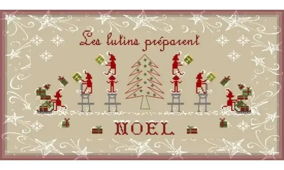 Les lutins préparent NOEL
