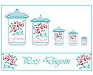 Les pots DIGOIN aux Roses