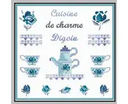 cuisine de charme bleue